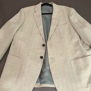 RW&Co. Beige Blazer - 48R - Slim Fit